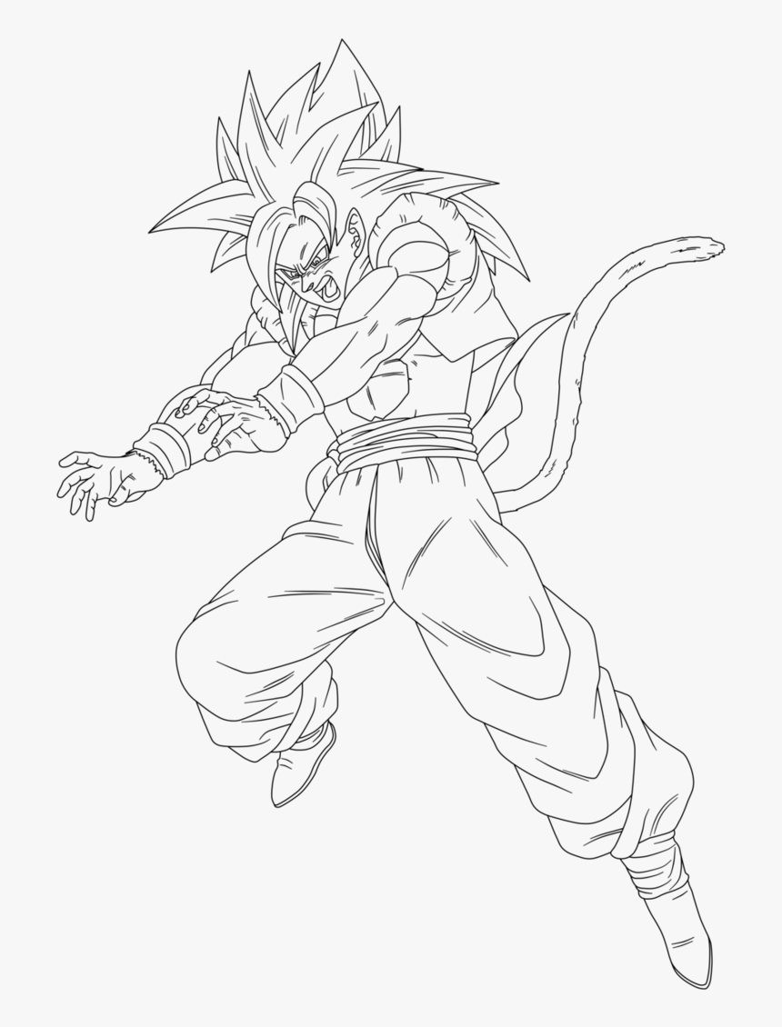Browsing Drawings - Dragon Ball Gt A Imprimer, HD Png Download, Free Download