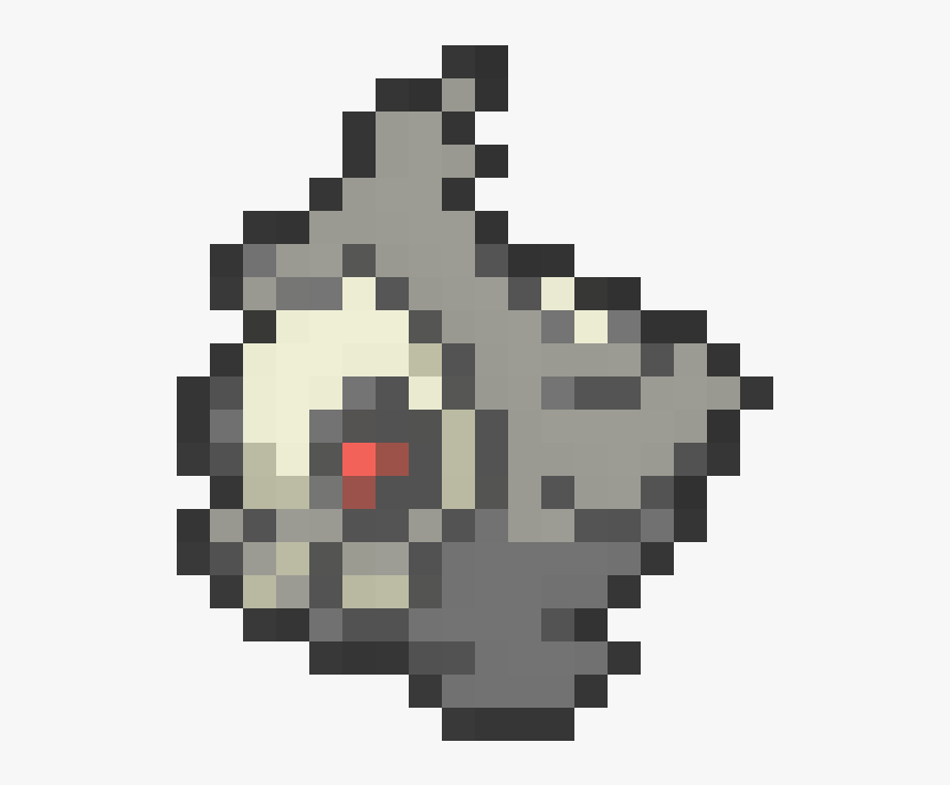 Duskull Is One Of My Favorite Pokémon Just A Cute Little - Rinnegan Pixel Art, HD Png Download, Free Download