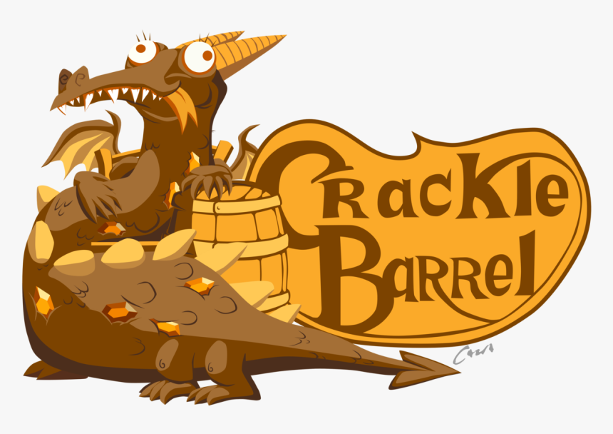 Cazra, Barrel, Cracker Barrel, Crackle, Dragon, Old - Illustration, HD Png Download, Free Download