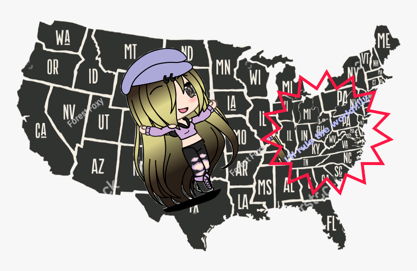 Worldstar Freetoedit - 1984 Electoral College Map, HD Png Download, Free Download