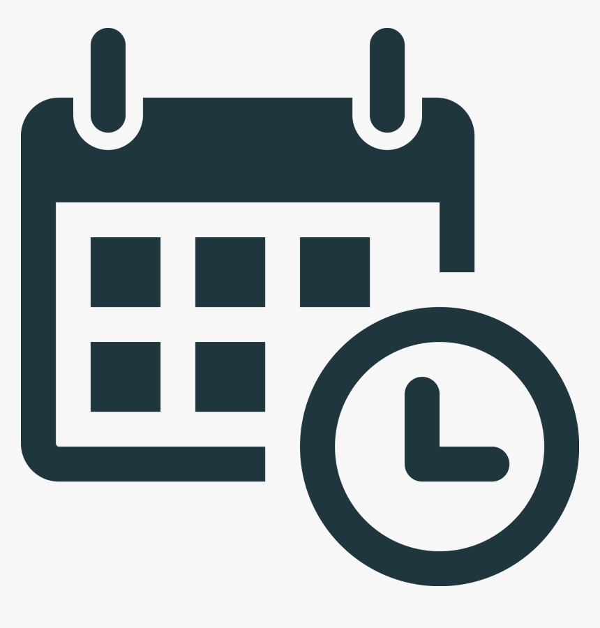 Time And Attendance Icon Clipart , Png Download - Date Symbol Png, Transparent Png, Free Download