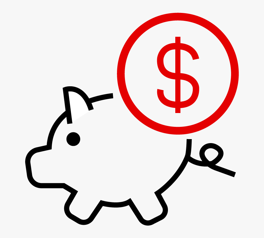 Savemoney Icon-01 - Cartoon, HD Png Download, Free Download