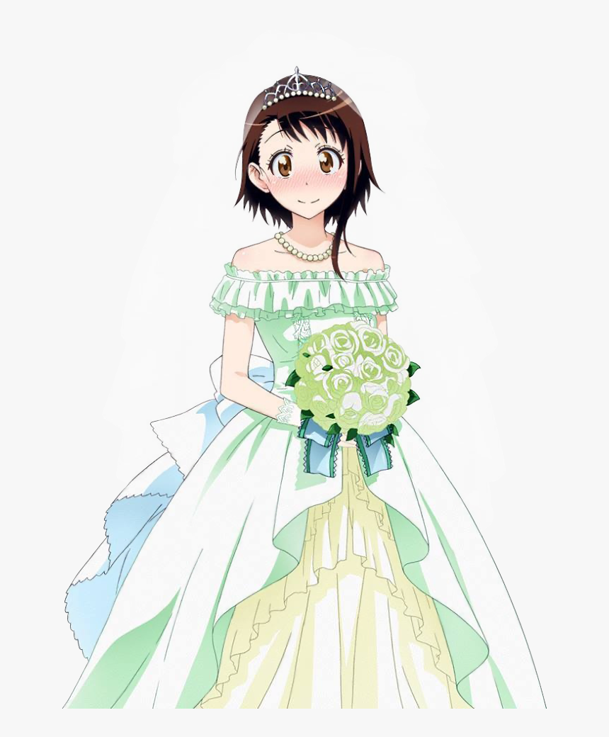 Onodera Kosaki Drawn By Podri - Nisekoi Onodera Wedding Dress, HD Png Download, Free Download