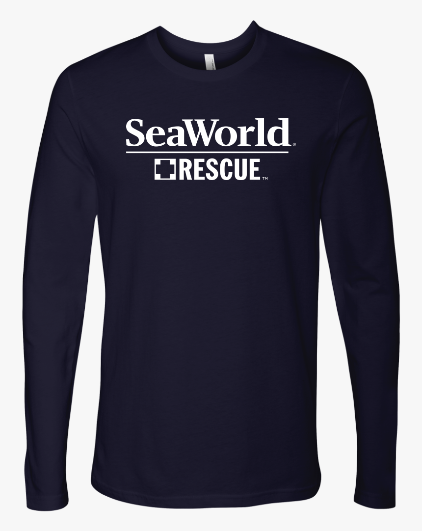 Seaworld Rescue Logo Long Sleeve Tee"
 Class= - Seaworld Adventure Parks, HD Png Download, Free Download