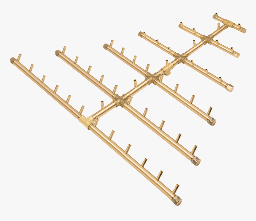 Warming Trends Crossfire 470 Btu Triangular Crossfire™ - Brass, HD Png Download, Free Download