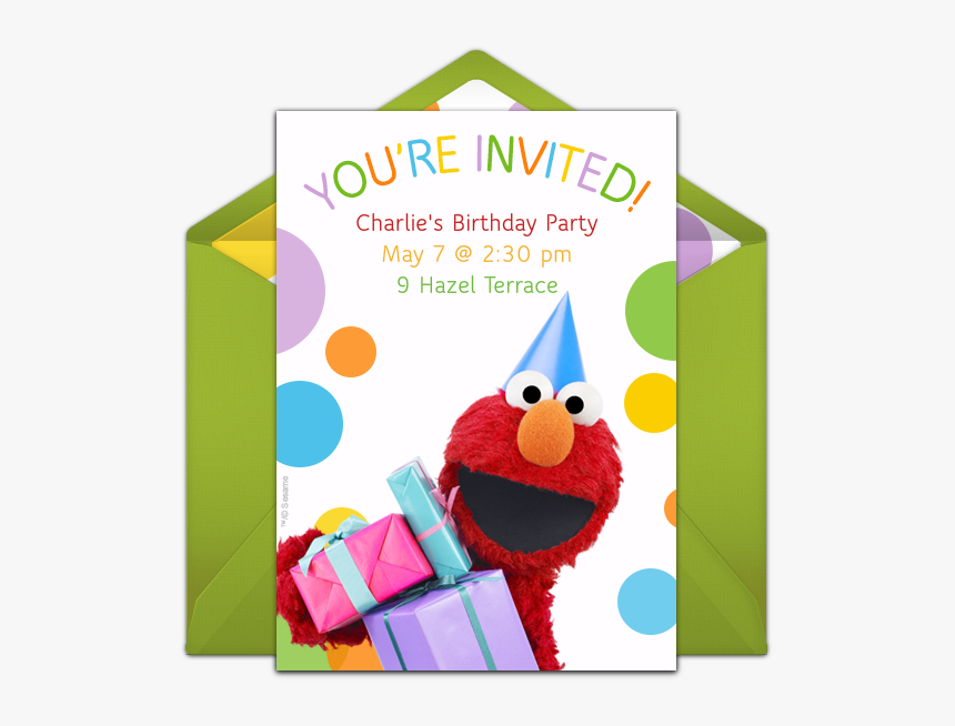 Cookie Monster Online Invitations, HD Png Download, Free Download