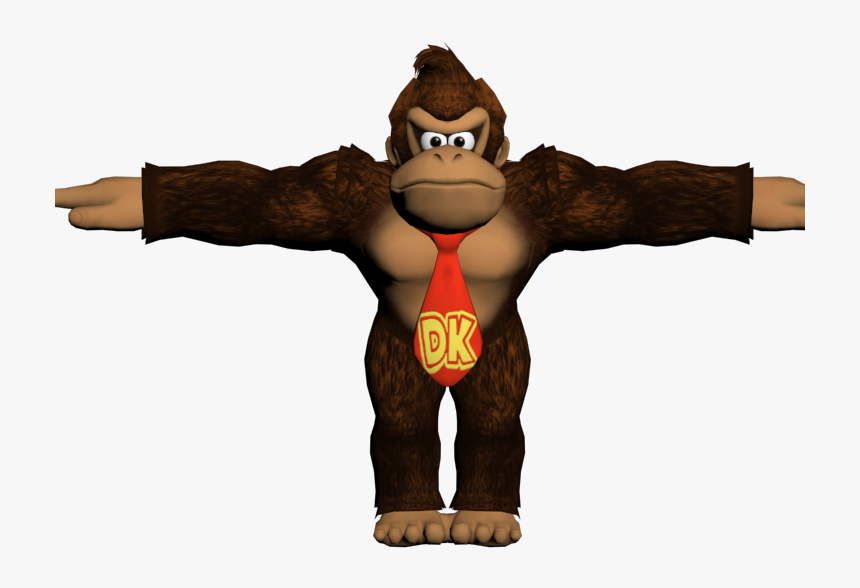 Yh0vhej ] - Donkey Kong Smash Bros Models Resource, HD Png Download, Free Download