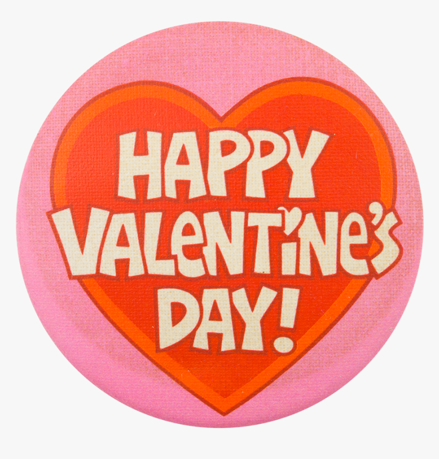 Happy Valentine"s Day Heart Event Button Museum - Circle, HD Png Download, Free Download