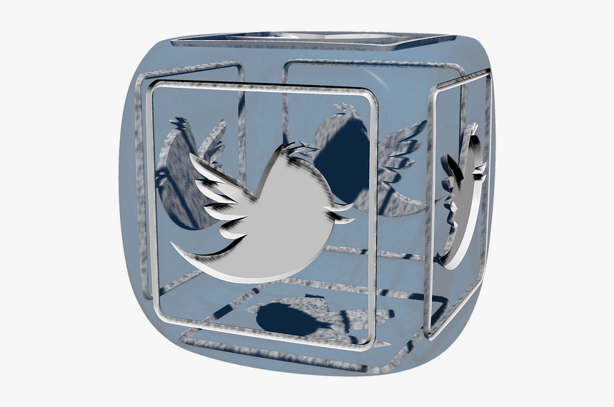Twitter, Cube, Socialmedia, Social Network, Obsidox - Emblem, HD Png Download, Free Download
