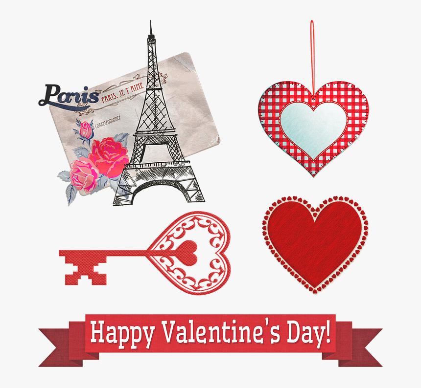 Valentine"s Day Décor, Hearts, Happy, Decoration, Heart - Imagenes De Happy Valentines Day, HD Png Download, Free Download