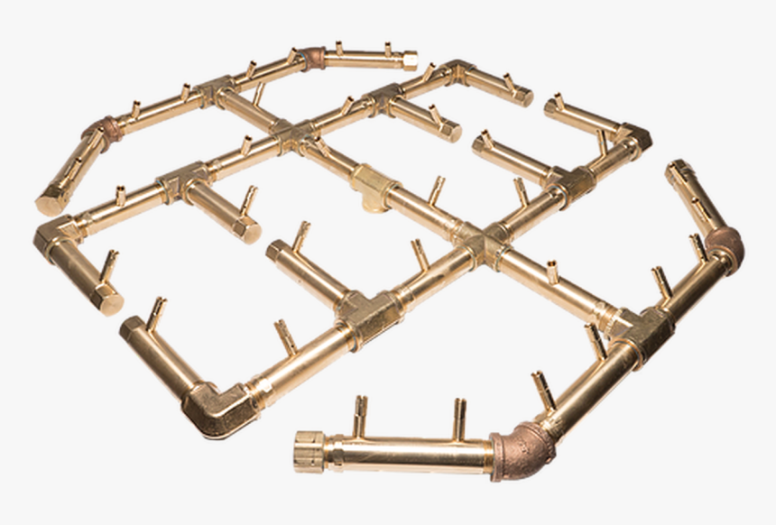Crossfire Cfbo360 Octagonal Brass Burner - Gas Key Valve On Fire Pit, HD Png Download, Free Download
