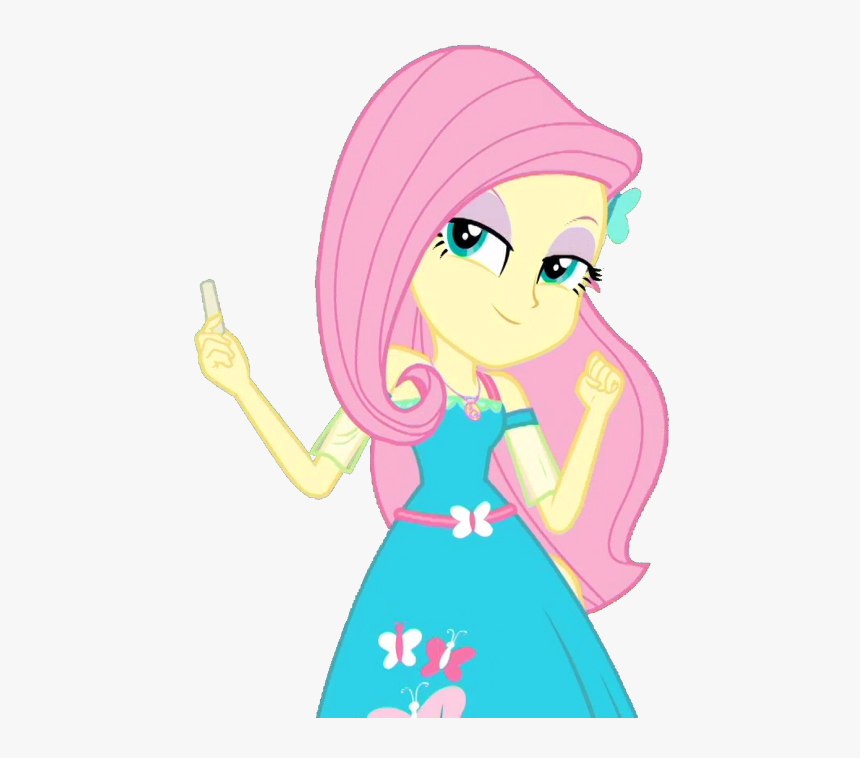 Fluttershy Mlp Mlpeg Equestriagirls Freetoedit - Mlp A Little Birdie Told Me, HD Png Download, Free Download