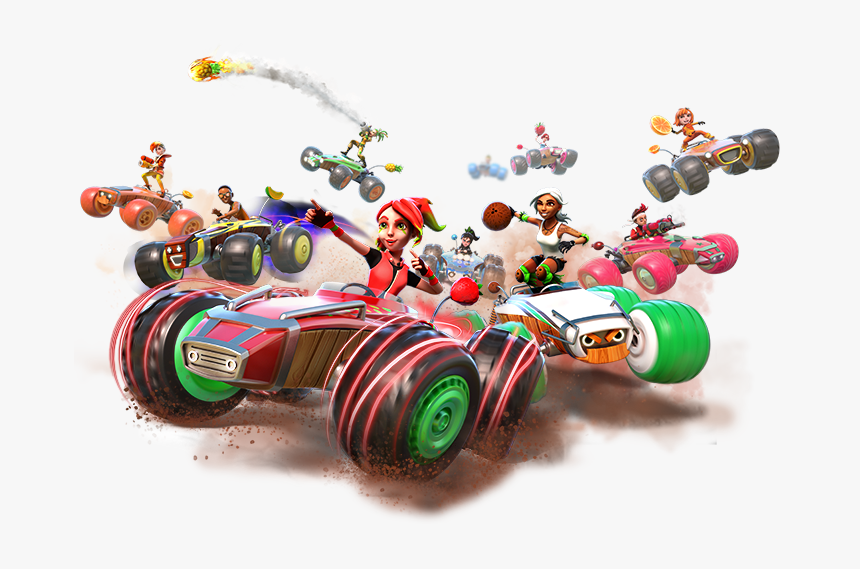 All Star Fruit Racing Game - All Stars Fruit Racing, HD Png Download, Free Download