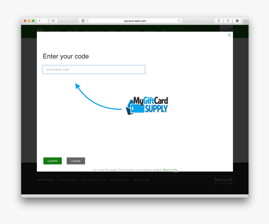 Redeem A Gift Card Xbox, HD Png Download, Free Download
