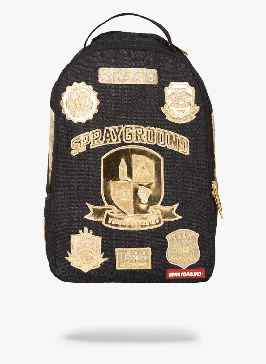 Sprayground Gold Bag, HD Png Download, Free Download