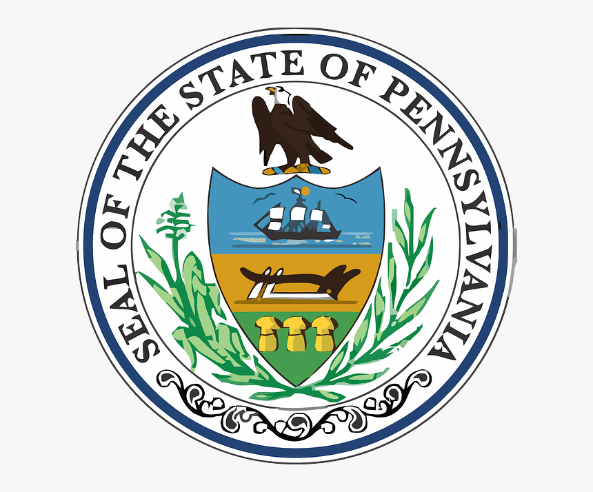 How To Become A Firefighter In Pennsylvania - Pennsylvania State Seal Vector, HD Png Download, Free Download