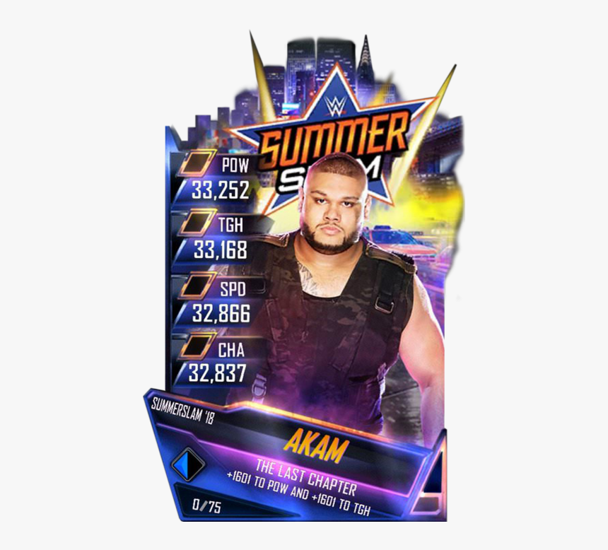 Wwe Supercard Summerslam 18 Cards, HD Png Download, Free Download