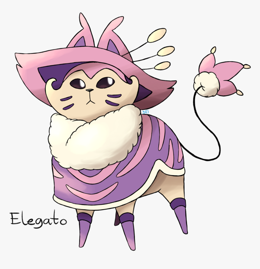 #131 Skitty
#132 Delcatty
#133 Elegato
elegant Pokemon - Skitty Fake Evolution, HD Png Download, Free Download