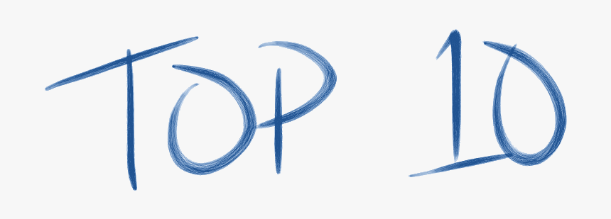 Top 10 1 2 - Calligraphy, HD Png Download, Free Download