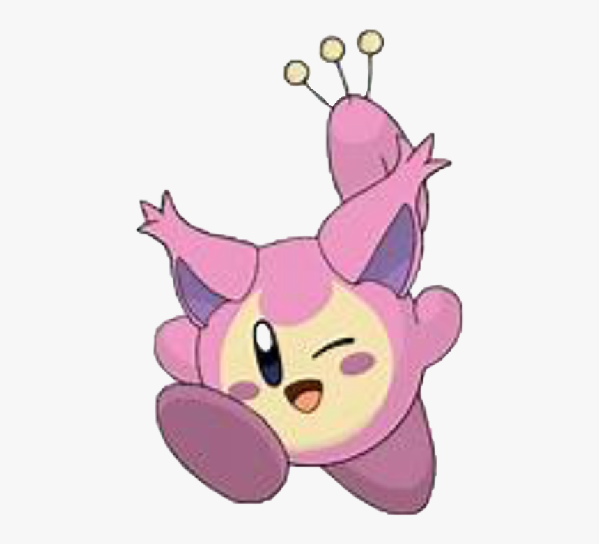 Kirby Skitty Freetoedit - Kirby Characters As Pokemon, HD Png Download, Free Download