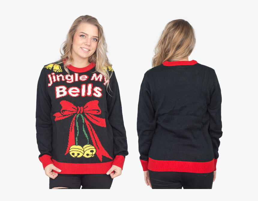 Jingle My Bells Hanging Decoration Adult Black Ugly - Girl, HD Png Download, Free Download