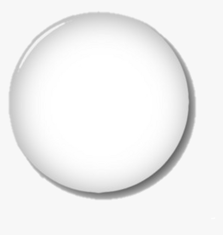 White Button Glass Transparent Circle - Miinusmerkki, HD Png Download, Free Download