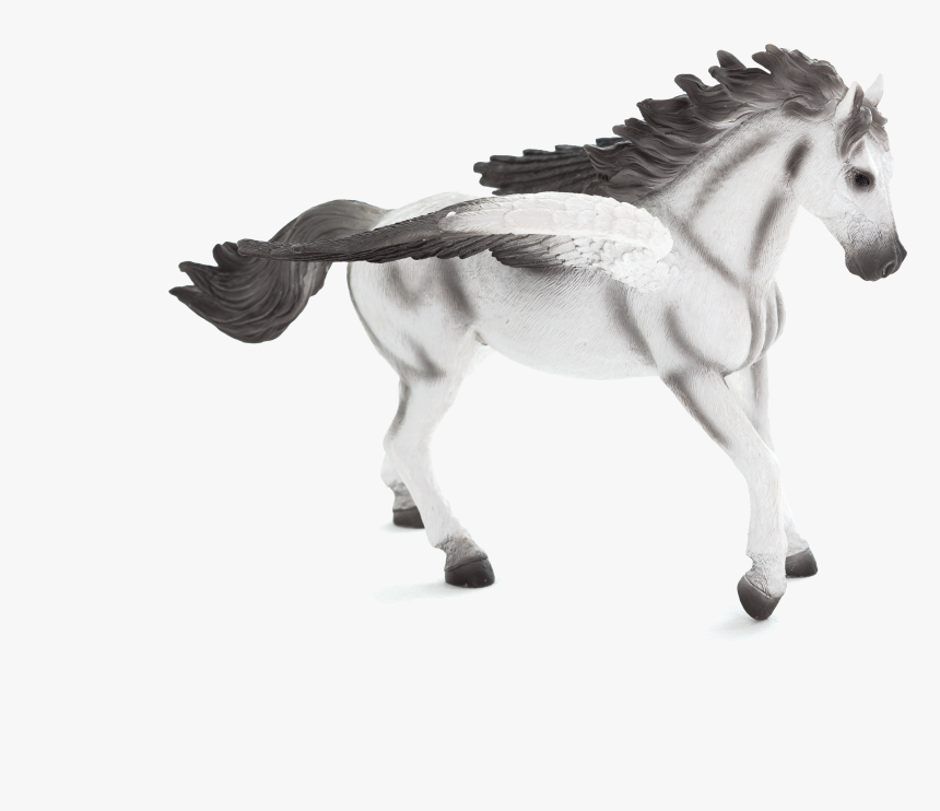Mythical White Pegasus Figurine Toy By Animal Planet - Pegasus, HD Png Download, Free Download