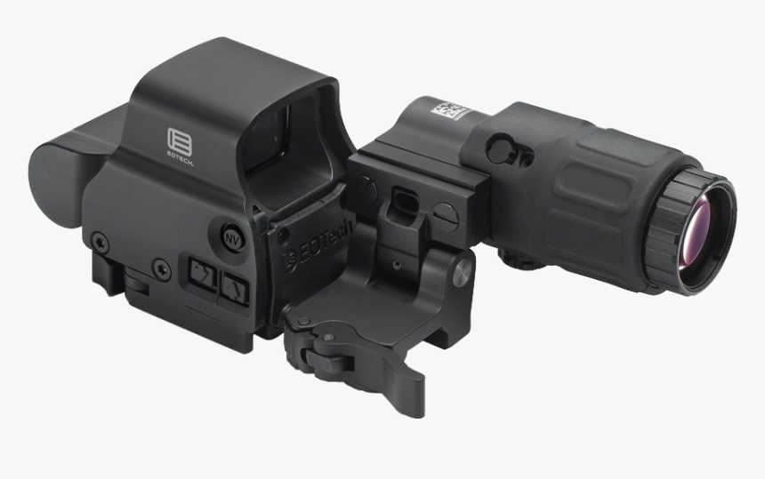 Hhs-i Open - Holographic Sight With Magnifier, HD Png Download, Free Download