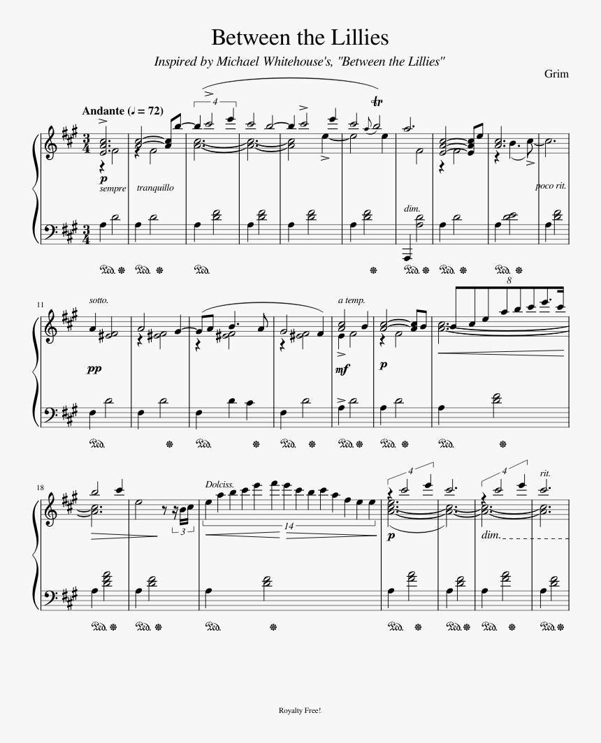 Sheet Music, HD Png Download, Free Download