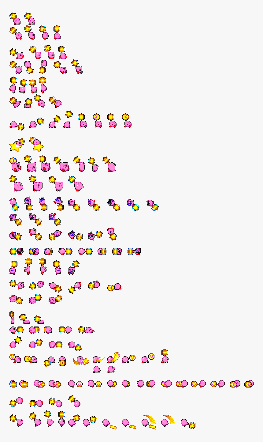 Kirby Sprite Sheet