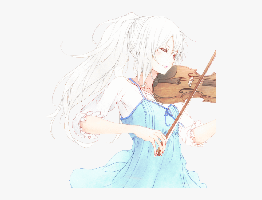 ℬlue Eyes, White Dragon - Violin Your Lie In April, HD Png Download, Free Download
