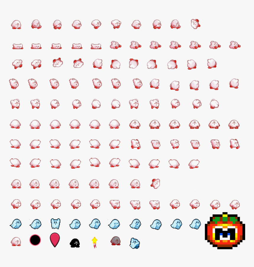 Kirby Sprite Sheet