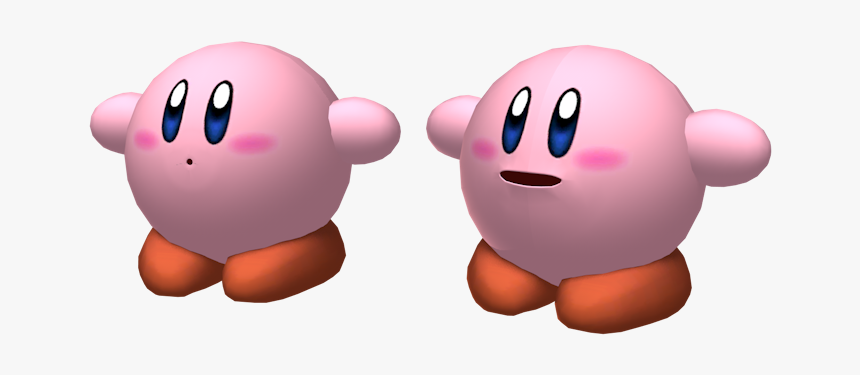 Download Zip Archive - Kirby Smash Bros Model, HD Png Download, Free Download