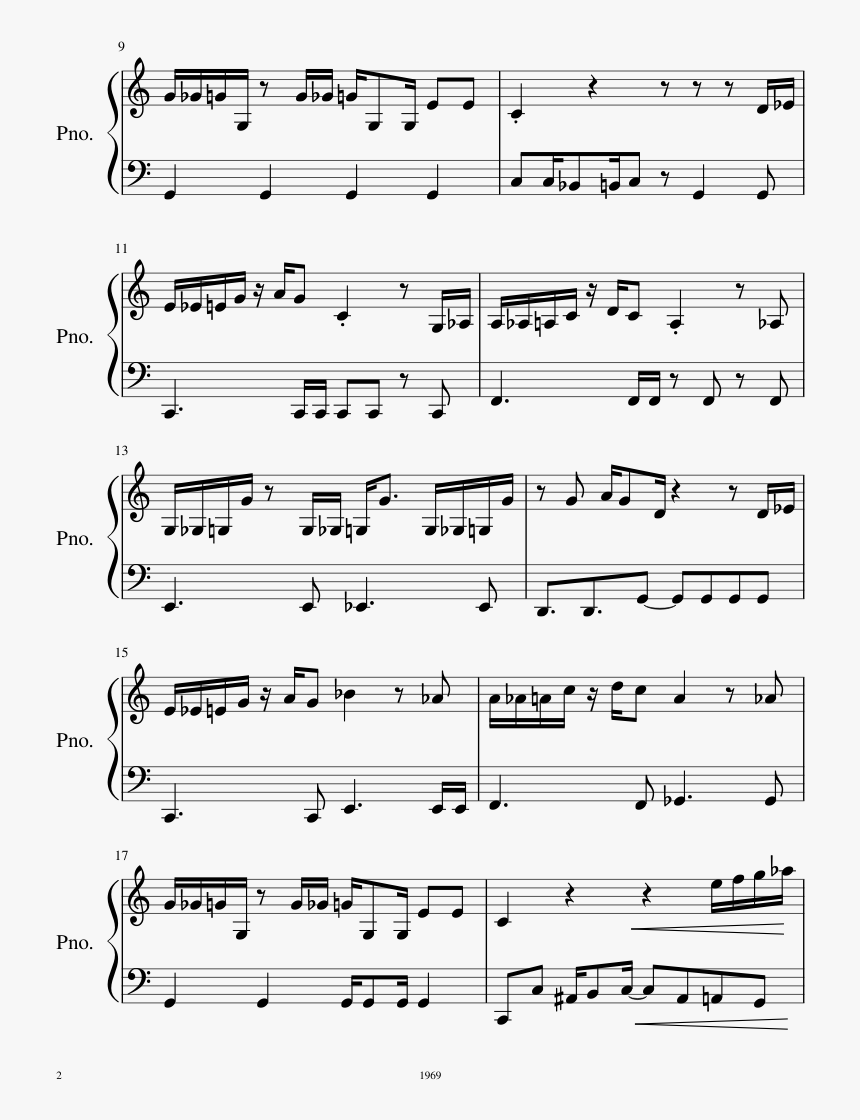 Bomb Omb Battlefield Piano Sheet Music, HD Png Download, Free Download