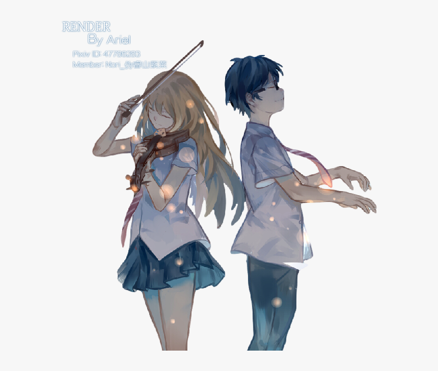 Shigatsu Wa Kimi No Uso Png, Transparent Png, Free Download