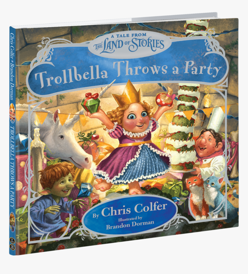 Trollbellapicturebook 3dcover - Trollbella Throws A Party, HD Png Download, Free Download
