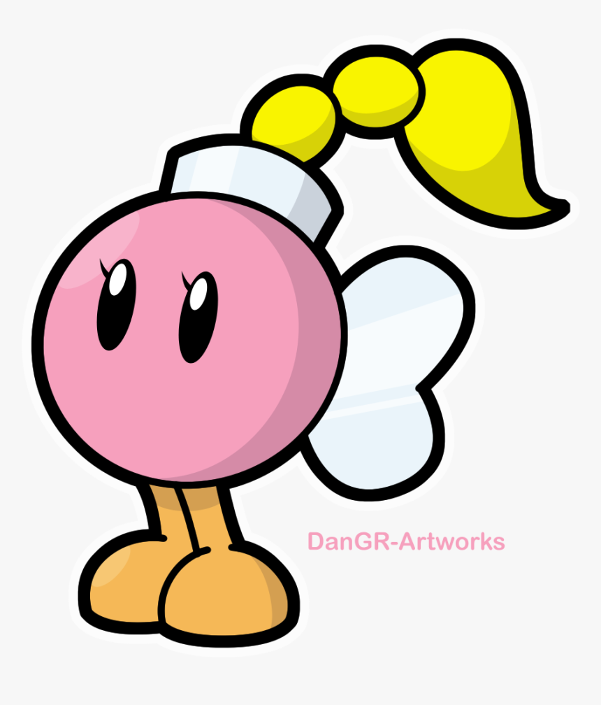 Bombette - Bombette Paper Mario, HD Png Download, Free Download