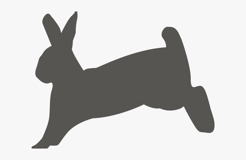 Hop Clipart Bunny - Cartoon Bunny Hopping Png, Transparent Png, Free Download