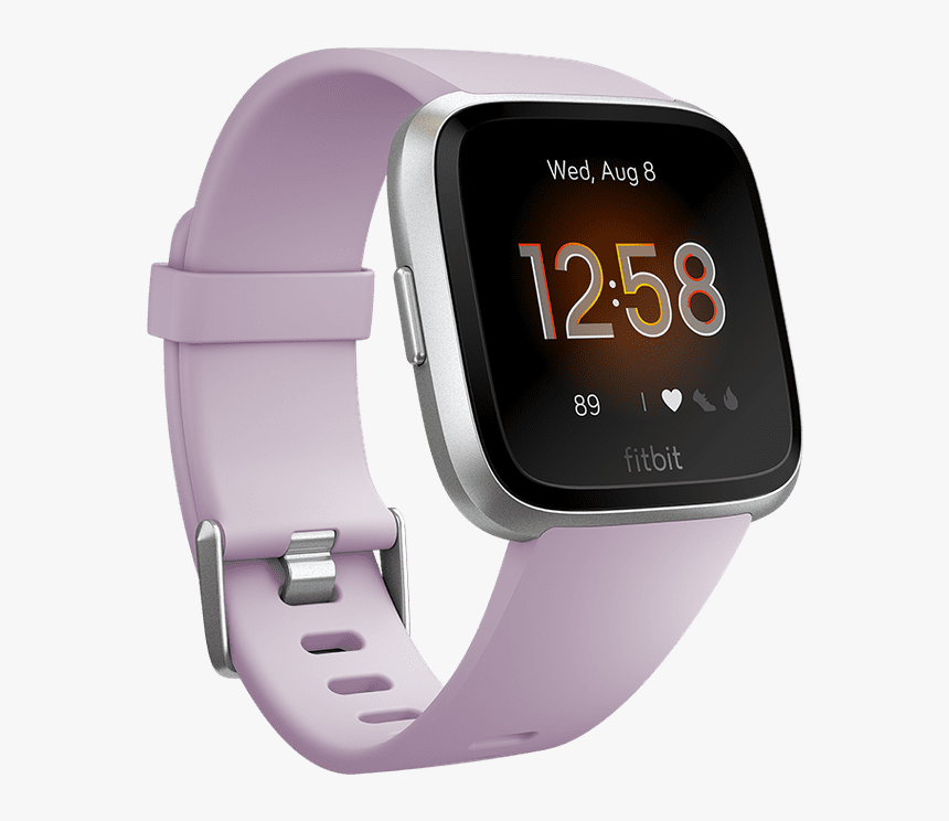 Fitbit Versa Rose Gold Periwinkle, HD Png Download, Free Download