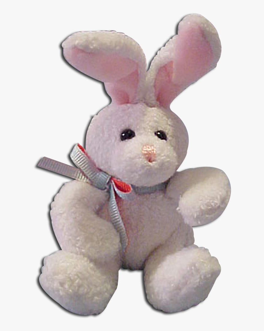 Gund Bee Bop White Bunny Plush Stuffed Animal - Bunny Plush Png, Transparent Png, Free Download