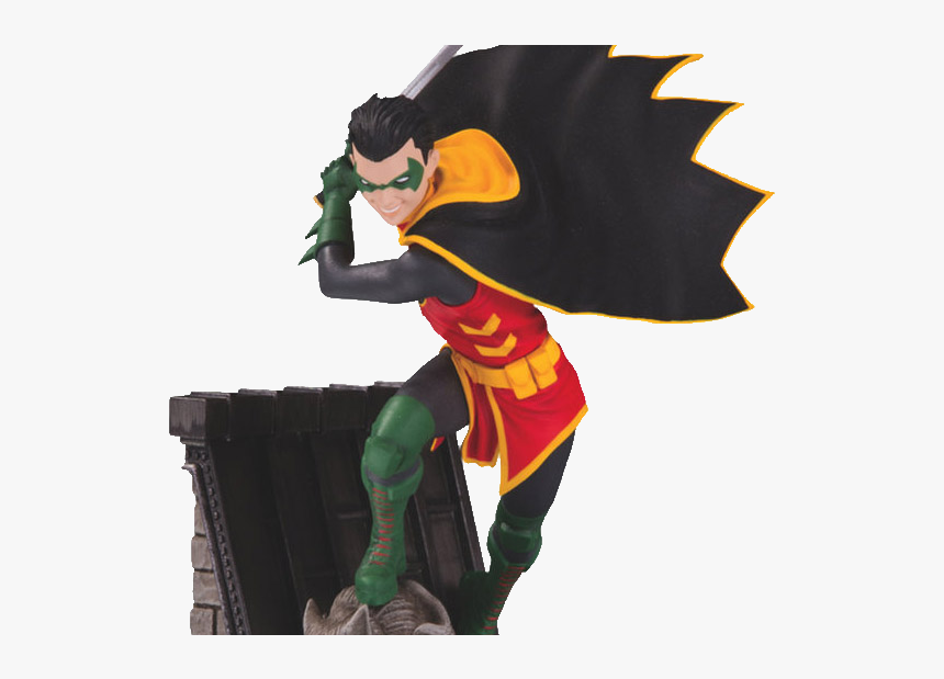 Statue Batman Robin Family Mult, HD Png Download, Free Download