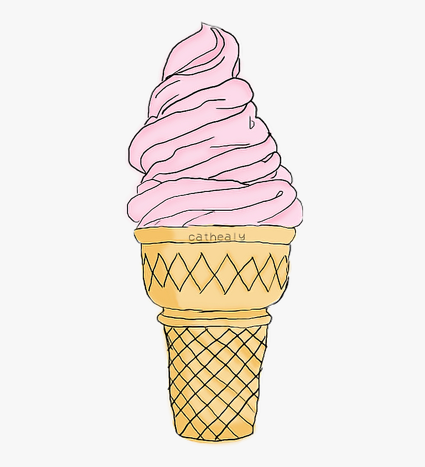 #icecream #tumblr #cool #wow - Mint Ice Cream Sticker, HD Png Download, Free Download