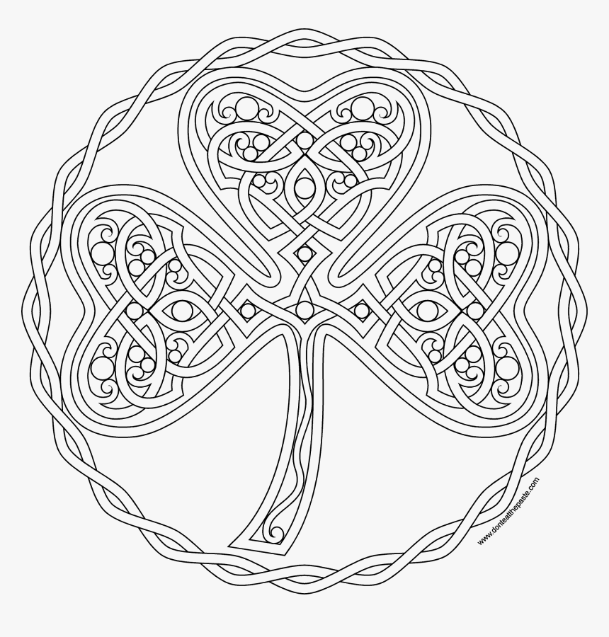 Celtic Designs, Flower Images, Doodles Zentangles, - Coloring Book, HD Png Download, Free Download