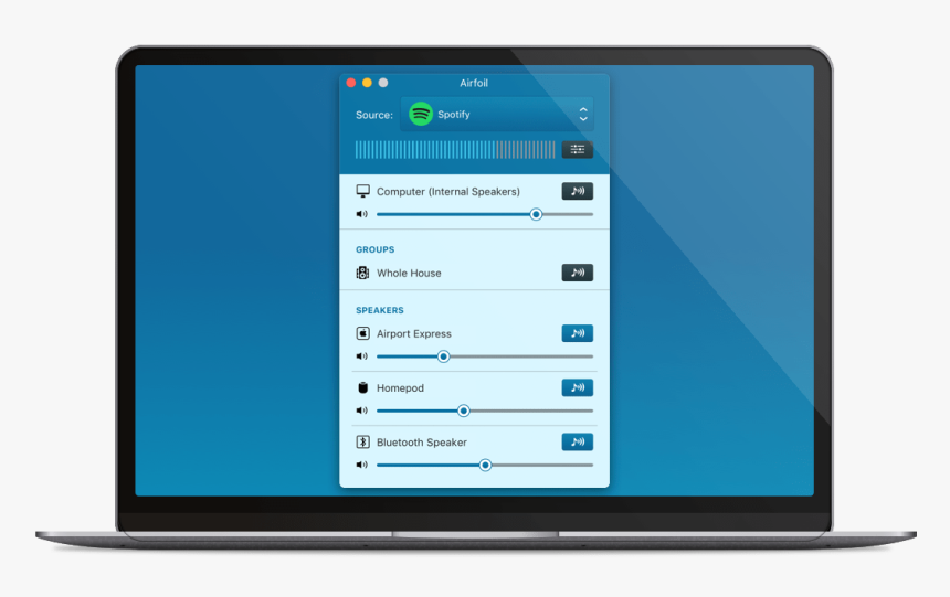 Airfoil Advanced Speaker Options, HD Png Download, Free Download