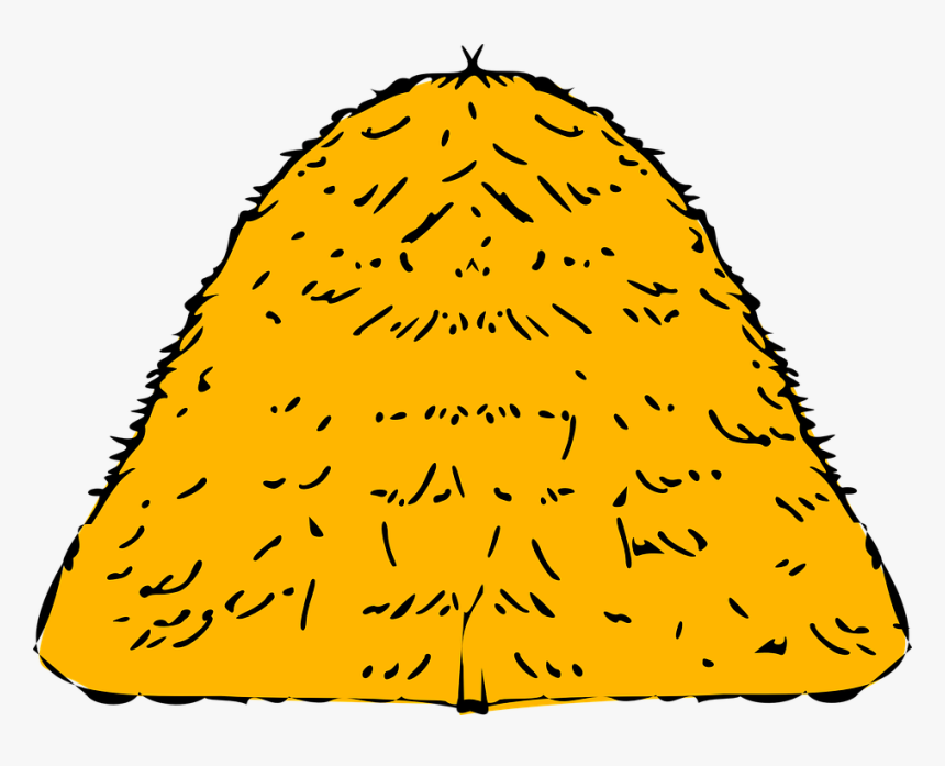 Haycock, Haystack, Mow, Rick, Yellow - Haystack Clipart, HD Png Download, Free Download