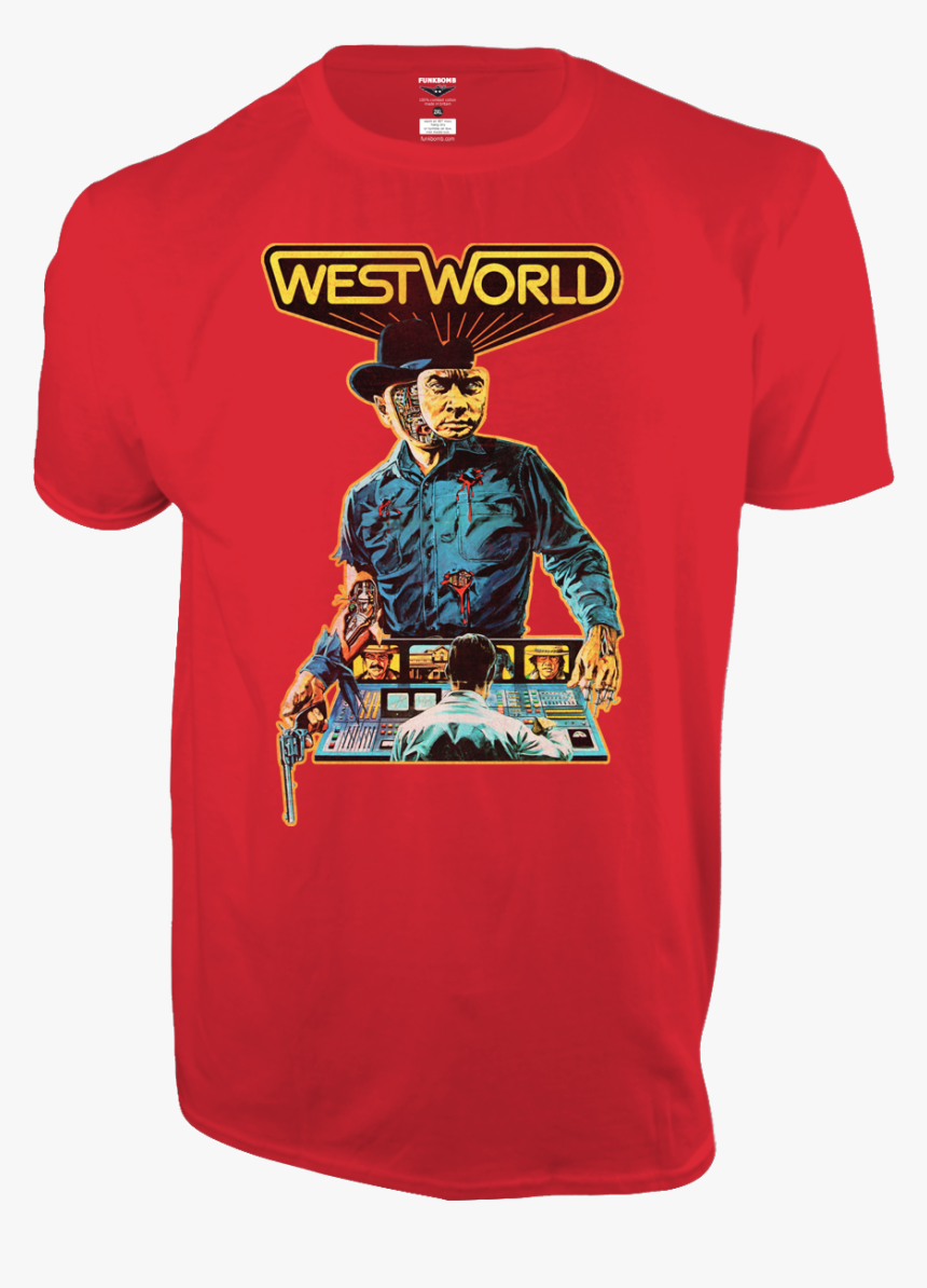 Yul Brynner Westworld Men"s T Shirt - West World T Shirt, HD Png Download, Free Download