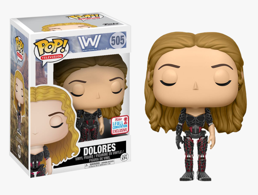 Dolores Robotic Nycc17 Pop Vinyl Figure - Westworld Dolores Funko, HD Png Download, Free Download