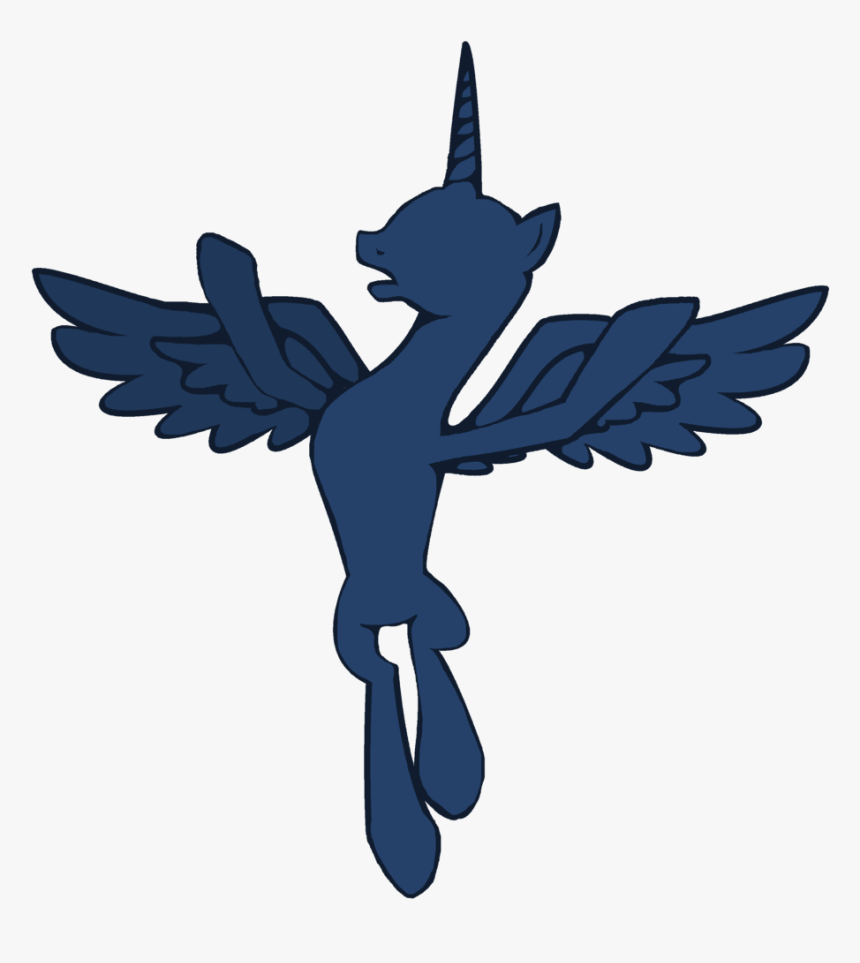 Mlp Fim Alicorn Base - My Little Pony Alicorn Base Pony, HD Png Download - ...