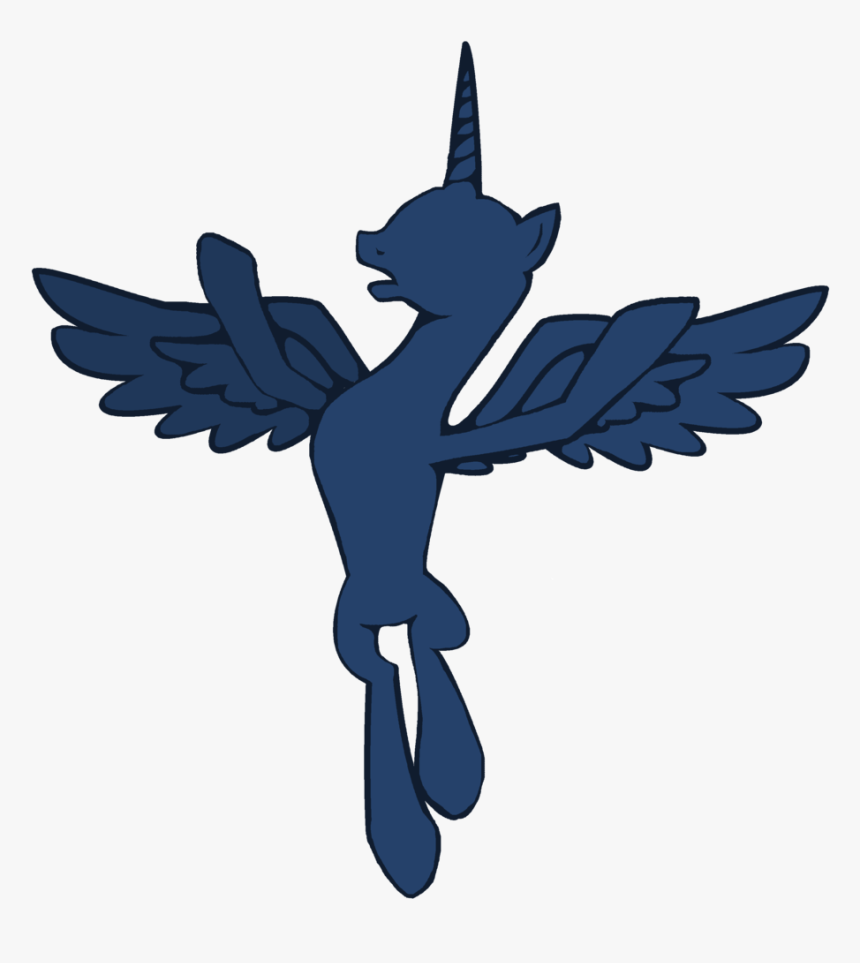 Mlp Fim Alicorn Base - My Little Pony Alicorn Base Pony, HD Png Download, Free Download