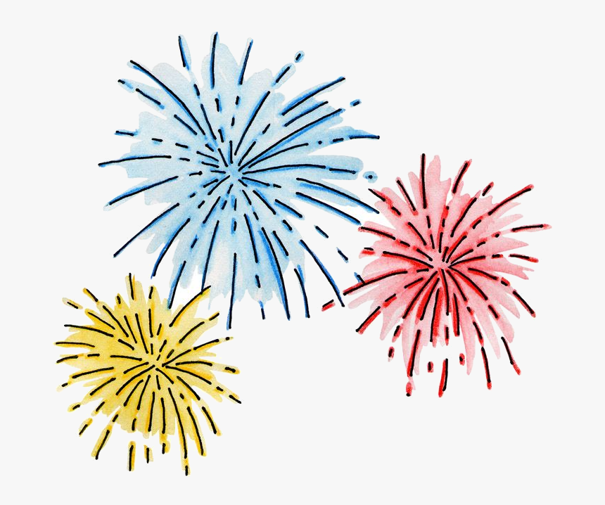 Happy New Year Clipart Day X Free Clip Art Stock Transparent - Transparent Background Firework Clipart, HD Png Download, Free Download